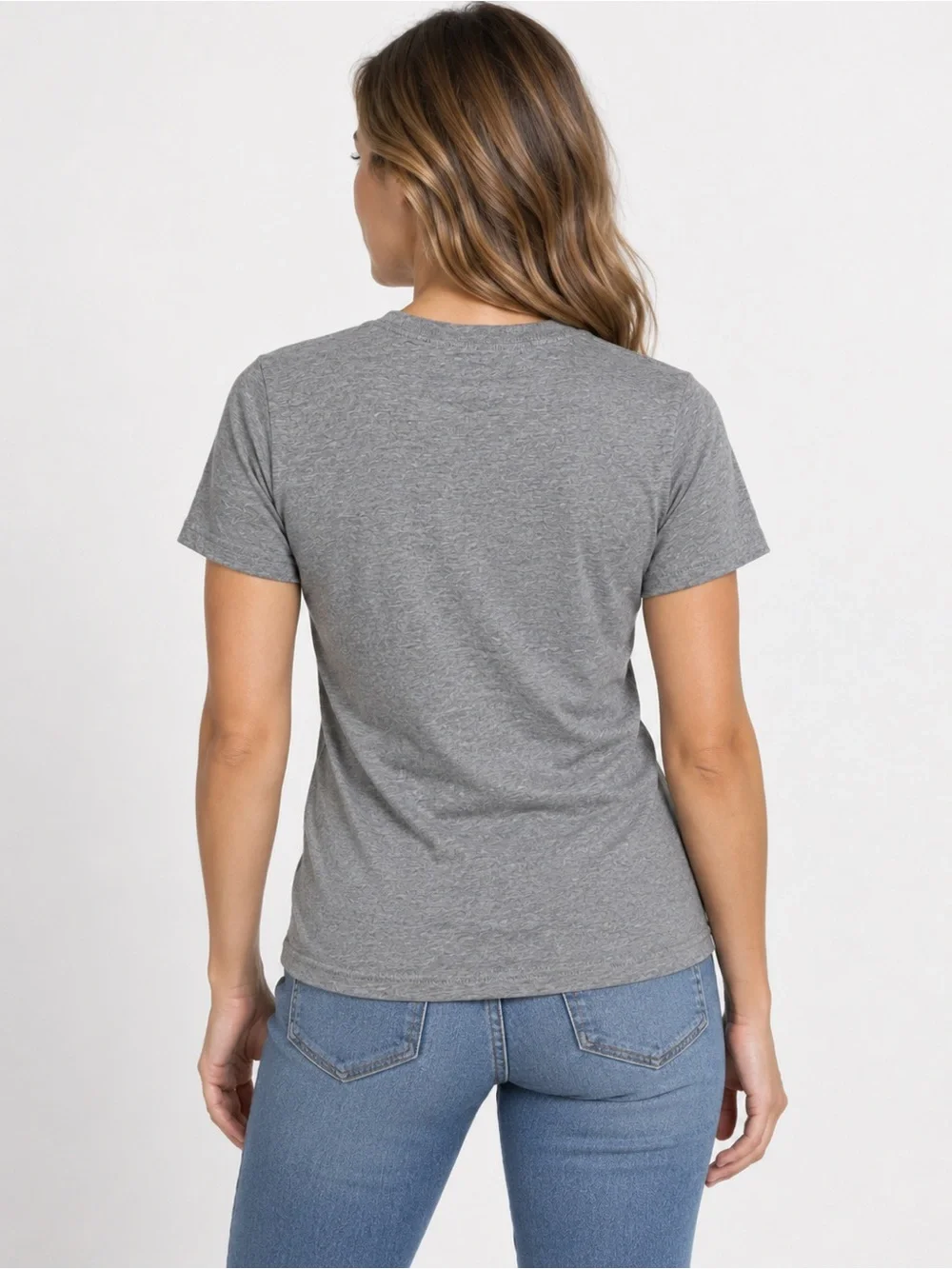 Nike The Nike Tee Gray Logo T-Shirt Women’s Small Classic Swoosh Athletic Casual